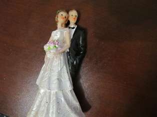 Wedding cake topper +-11.5cm