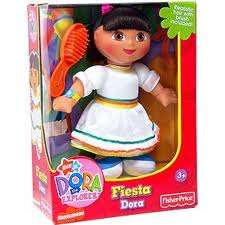 Dora fiesta doll - Fisher price +-21cm