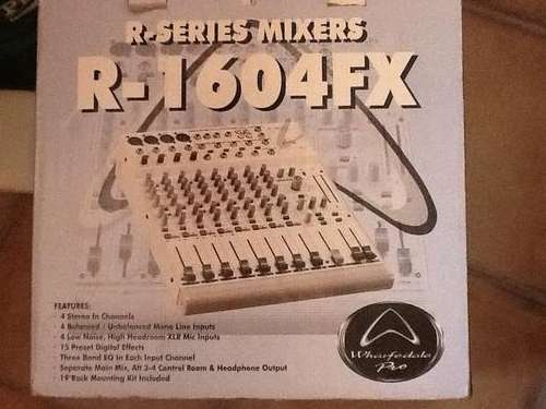 R - 1604FX Wharfedale pro. Mixer 4 channel