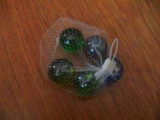 MARBLES  - large ghoons (5)