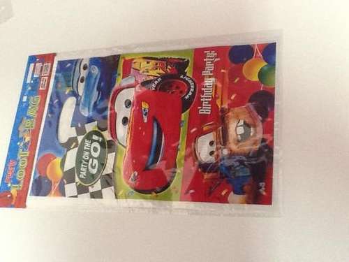 cars lightning mcqueen PARTY PACKS / LOOT BAGS (10)