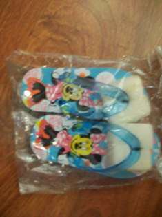 Blue minnie mouse slops / plakkies / sandals M - size 11