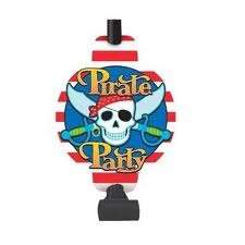 pirate blow outs kids PARTY blow outs (5 per pack)
