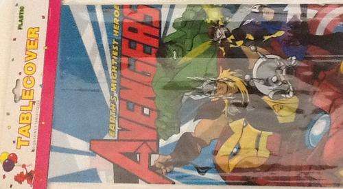 KIDS PARTY - avengers super heroes TABLECLOTH 132X220CM