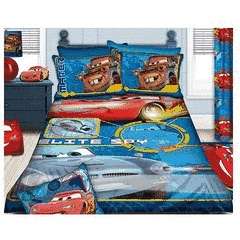 Cars lightning mcqueen DUVET SET - double duvet 200x200cm oNE PILLOWCASE