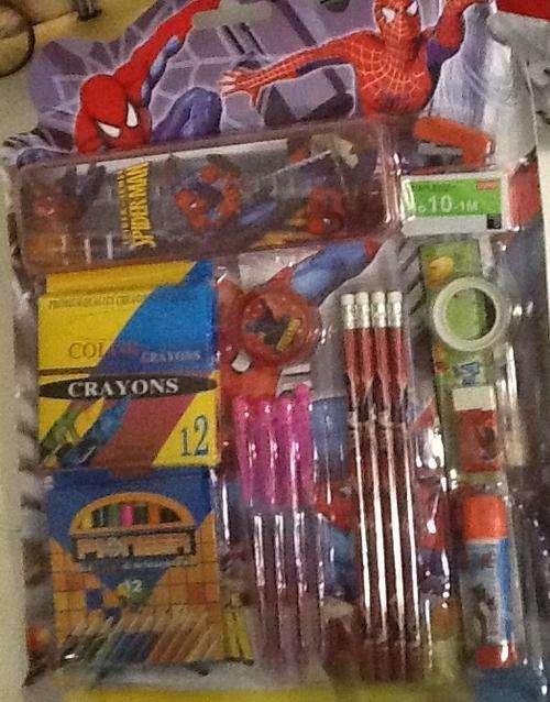 Spiderman art set