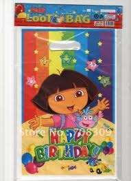Dora kids PARTY loot bags / party packs (10)