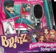 Bratz dolls featherageous styling chair set