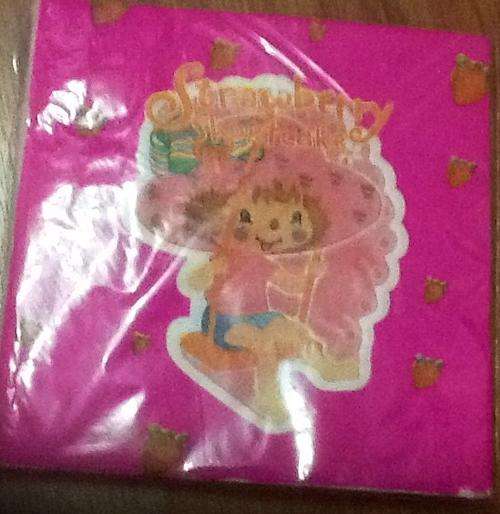 strawberry shortcake SERVIETTES (20) - kids parties