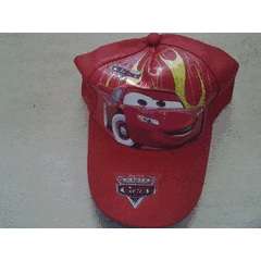 cars mcqueen boys cap - red