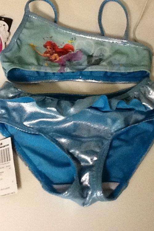 STUNNING GIRLS SWIM SUIT/ COSTUME 1.5-2yr  from woolworths - ariel mermaid bikini