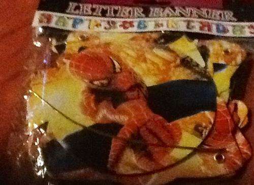 Spiderman PARTY - special request