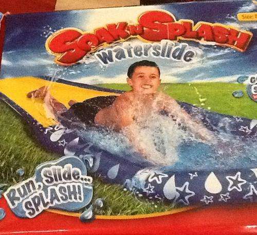 Soak n splash waterslide 88x550cm , cool down this summer