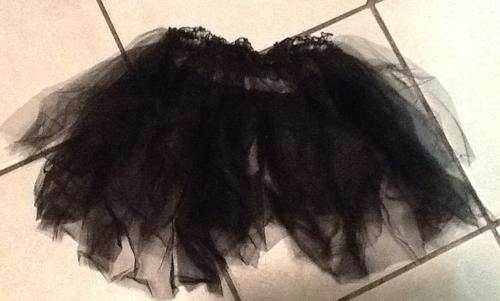 Girls tutu - black