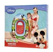 Disney mickey mouse kiddie raft, swim boat, 102x69cm