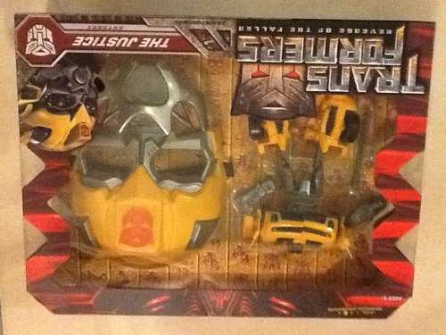 Transformer mask and toy - bumblebee