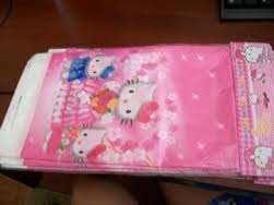 Hello kitty kids party TABLE COVER PLASTIC 132x220cm