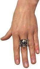 Pirate plastic skull ring - great for party favor
