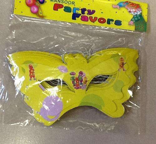 KIDS PARTY barney masks (10 per pack)