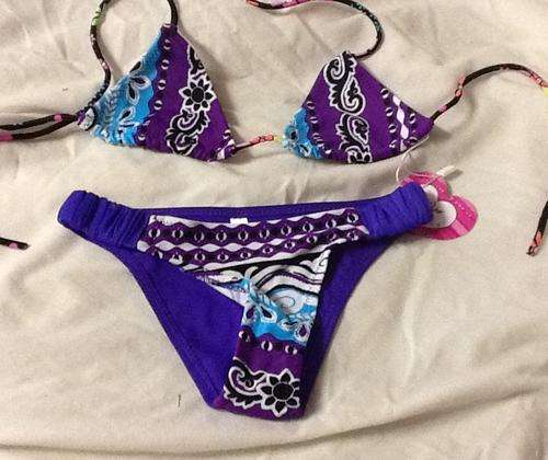 STUNNING GIRLS SWIM SUIT/ COSTUME / bikini +-1-3 yr - purple