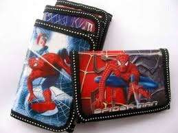 Spiderman WALLET great party favor - various sent - 1 per price