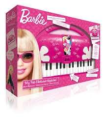 Barbie  - my fab electronic keyboard - - excellent price - for christmas
