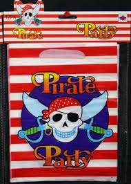 pirates PARTY loot bags / party packs (10)