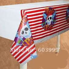 KIDS PARTY - PIRATE - TABLECover plastic