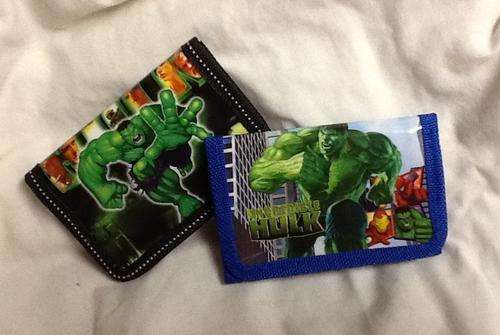 Incredible hulk WALLET - send various pic