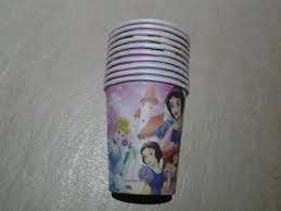 princess PARTY CUPS / GLASSES (10)