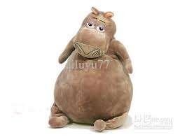 MADAGASCAR SOFT TOY - GLORIA HIPPO +-22CM