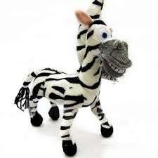 MADAGASCAR SOFT TOY - MARTY ZEBRA