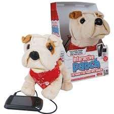 Interactive patch dog 25cm - hands free phone / mp3 speaker