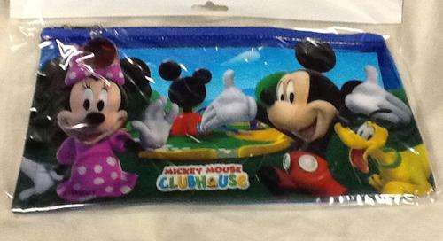 Minnie and Mickey mouse pencil case or pouch 24x12cm