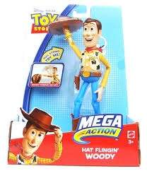 Mattel toy story woody toy with movement 19cm hat flinging