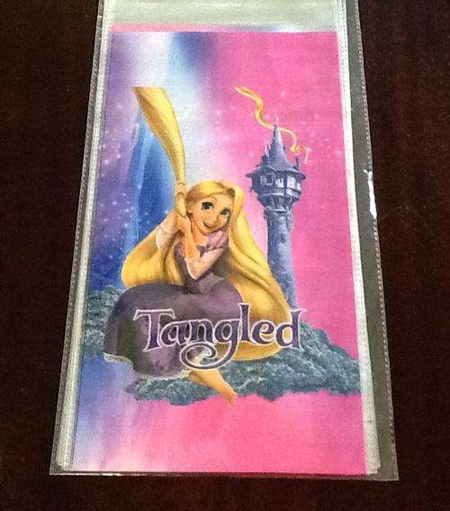 Tangled / rapunzel cellophane PARTY PACKS / SWEET BAGS (10)