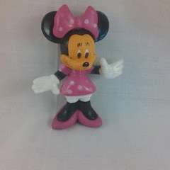 minnie mouse figurines +-7.5cm perfect for cake toppers or party favor