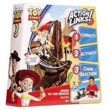 Toy story action links stunt set mattel - includes jesse