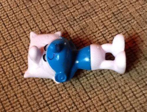 SMURF plastic figurine 5.5cm boy - work for cake toppers also