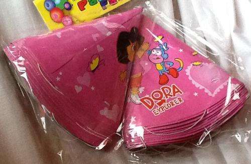 Dora PARTY HATS (10)