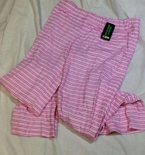 Ladies sleepwear pants pajamas size large - with tag