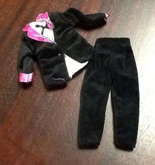Barbie - KEN clothes - stunning outfit - black suit tuxedo
