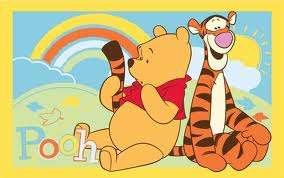 KIDS CHARACHTER CARPET / rug - winnie the pooh   80x50cm