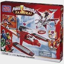 Mega bloks power rangers samurai -  red ranger showdown 175 pieces