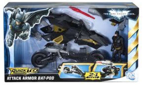 Batman attack armor bat-pod - Mattel toy