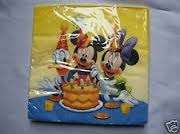 MICKEY MOUSE PARTY SERVIETTES(20)