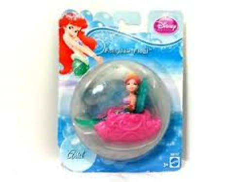 disney princess ariel mermaid on pretty float figure 7cm - great cake topper