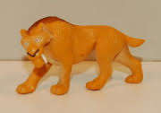ice age continental drift plastic figurine in packet - diego - figure 9cm - great cake topper