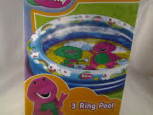 barney 3 ring inflatable swimming pool - was R140