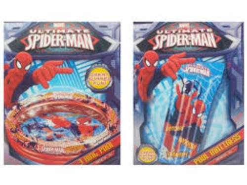 spiderman 3 ring inflatable pool (lilo not incl)